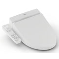 Elongated Bidet Toilet Seat, White W300