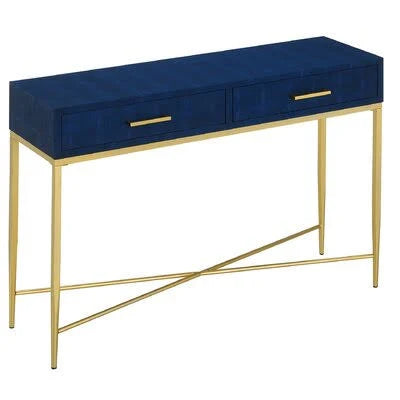 42x22 Console Table Blue A100