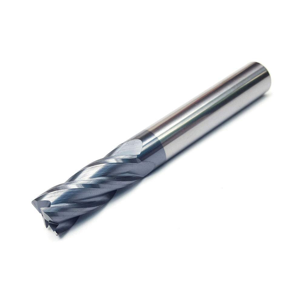 1/8 Carbide Square End Mill 4 Flute AlTiN Pack of 2 J4858