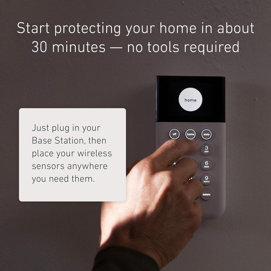 10 Piece Wireless Home Security System with Outdoor Camera R500271