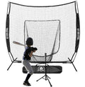 Practice Baseball and Softball Hitting Net and Carrying Bag Y965847