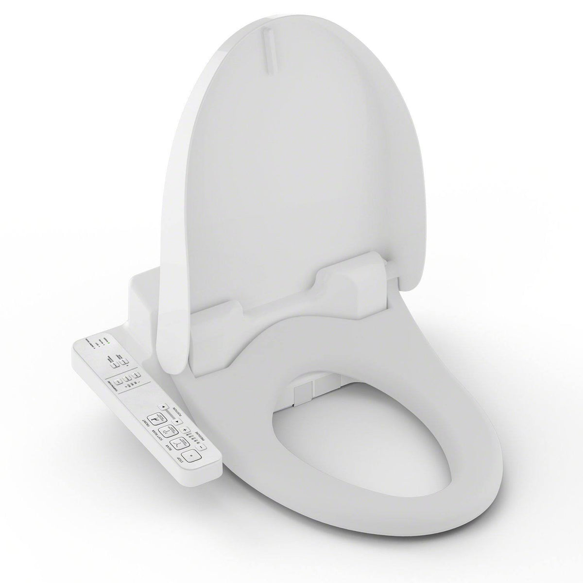 Elongated Bidet Toilet Seat, White W300