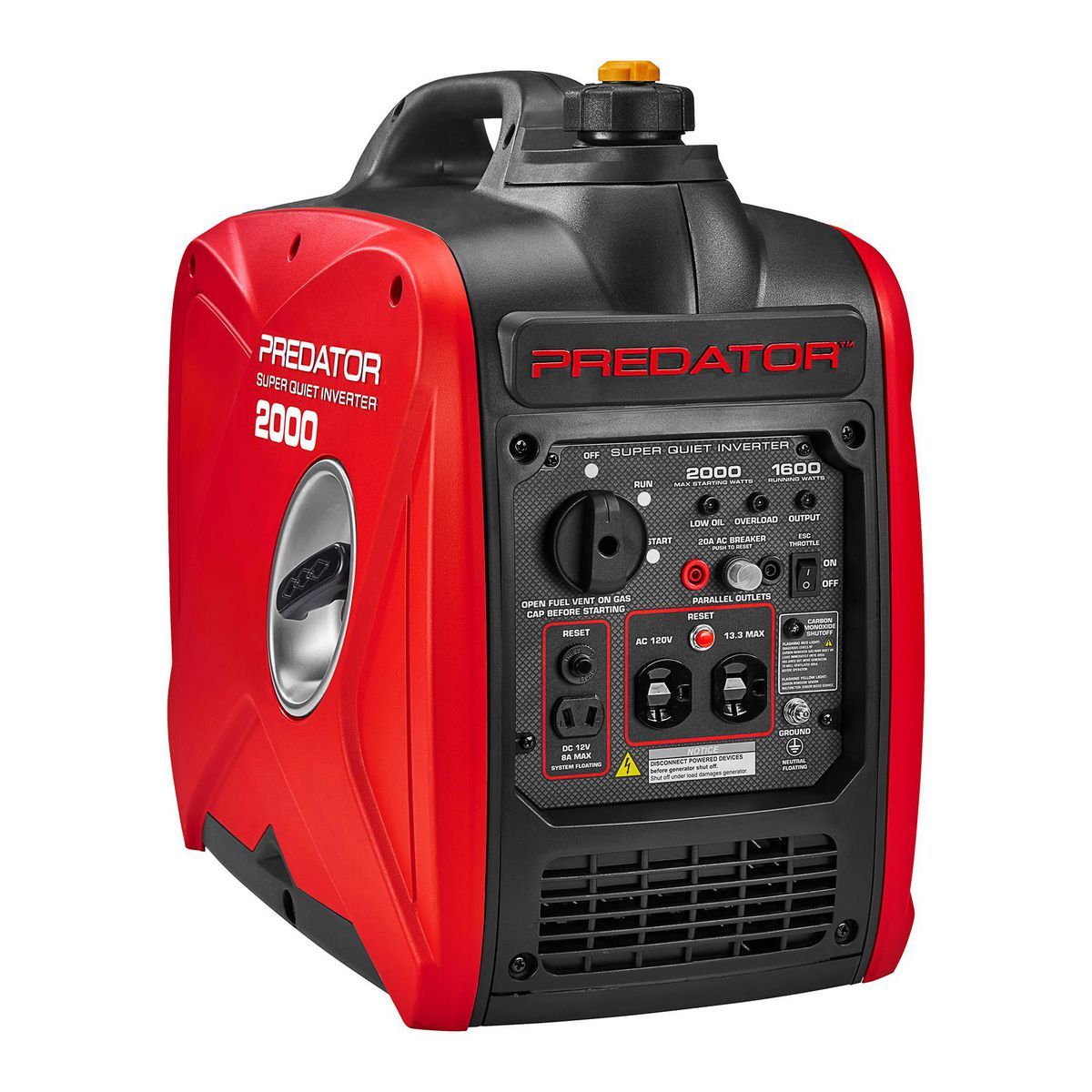 2000 Watt Super Quiet Inverter Generator O9231