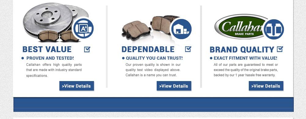 Front and Rear Brake Rotors + Ceramic Brake Pads + Clips Q5546