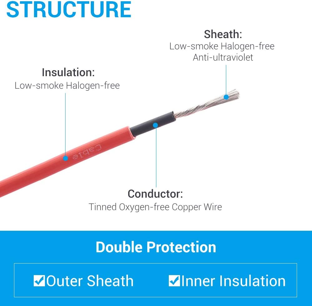 10AWG 325 Feet Solar Extension Cable S716