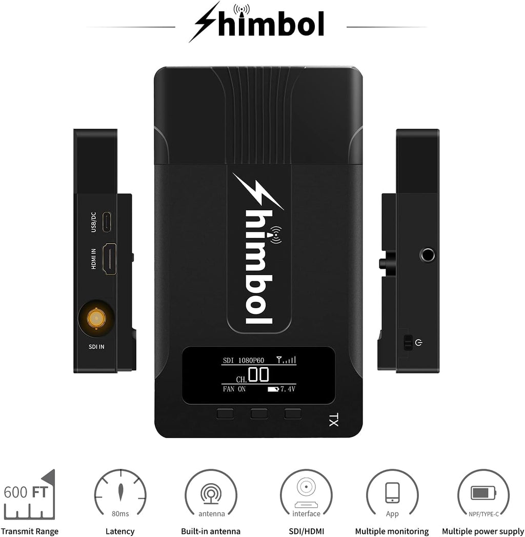 1080P60 HDMI&SDI Wireless Video Transmission System Transmitter & Receiver R791