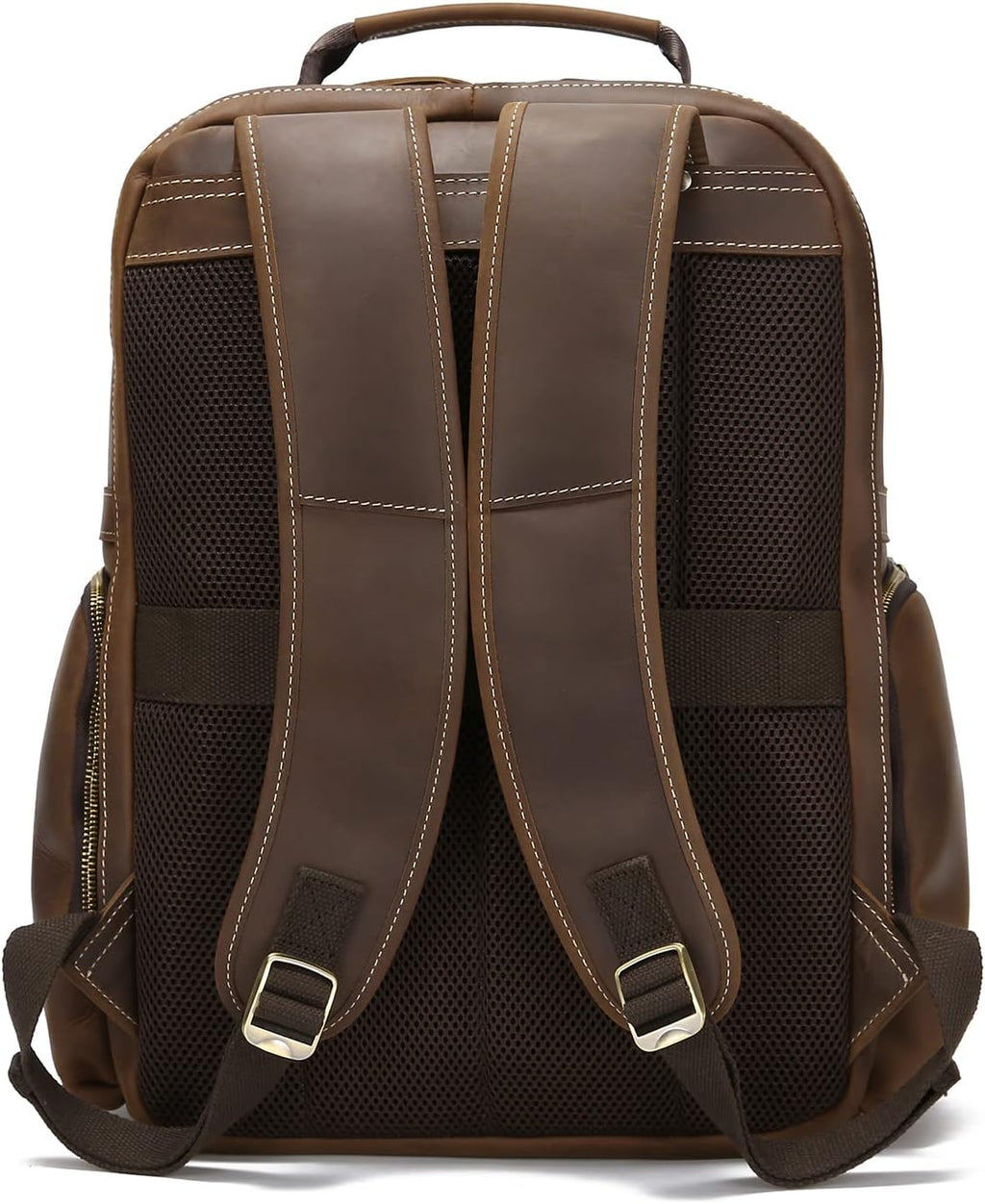 Genuine Leather 18 inch Laptop Backpack U3425