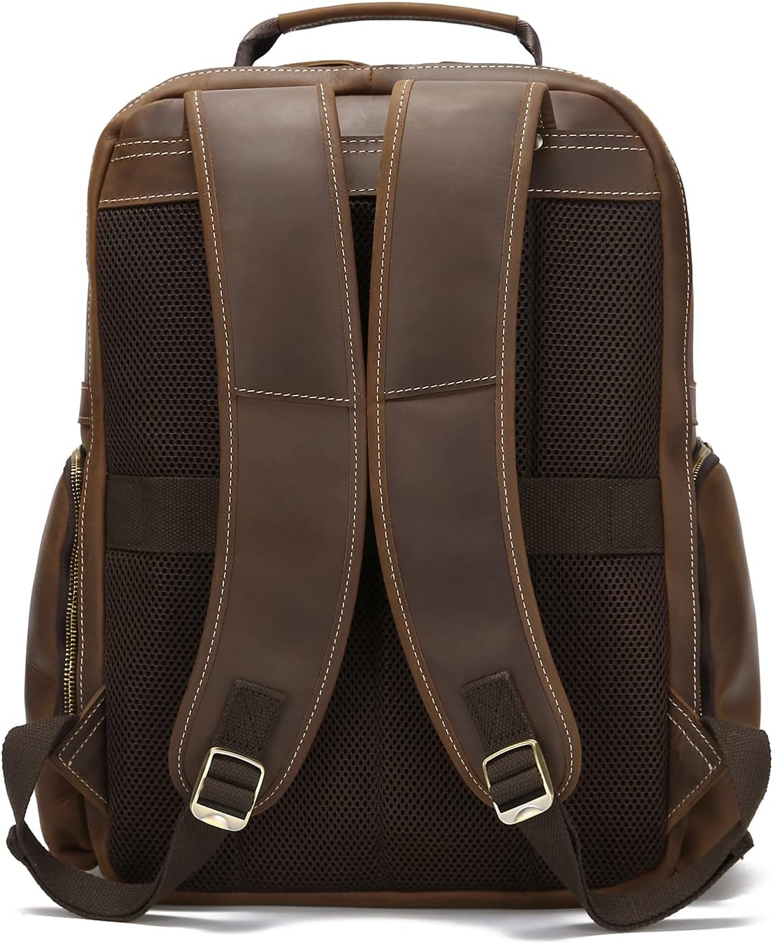 Genuine Leather 18 inch Laptop Backpack U3425