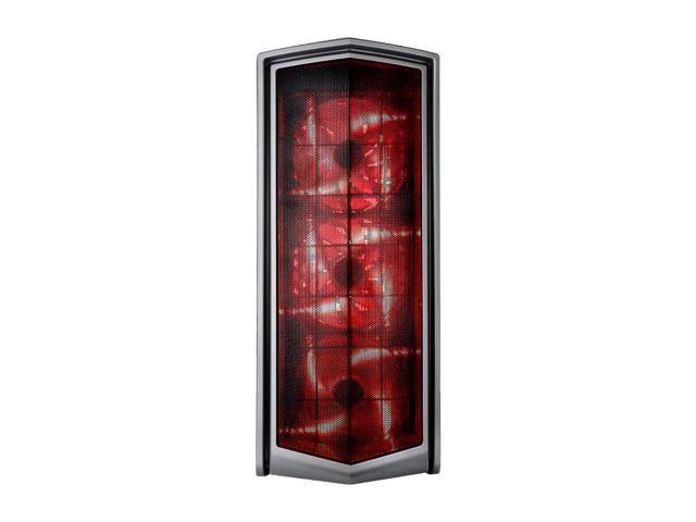 ATX Computer Case Titanium with Red LED M69269