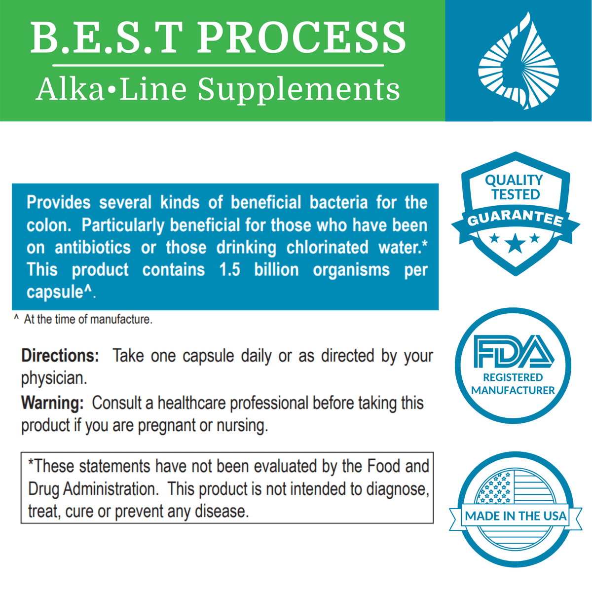 Probiotic & Prebiotic Digestive Supplement T7140