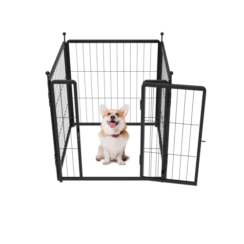 24 inch 12 Panels Heavy-Duty Metal Dog Playpen E7385