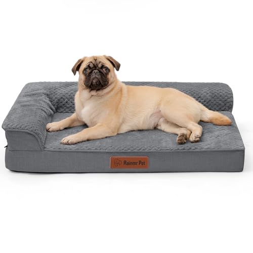7" Memory Foam Orthopedic Dog Bed with Waterproof Liner Y674027