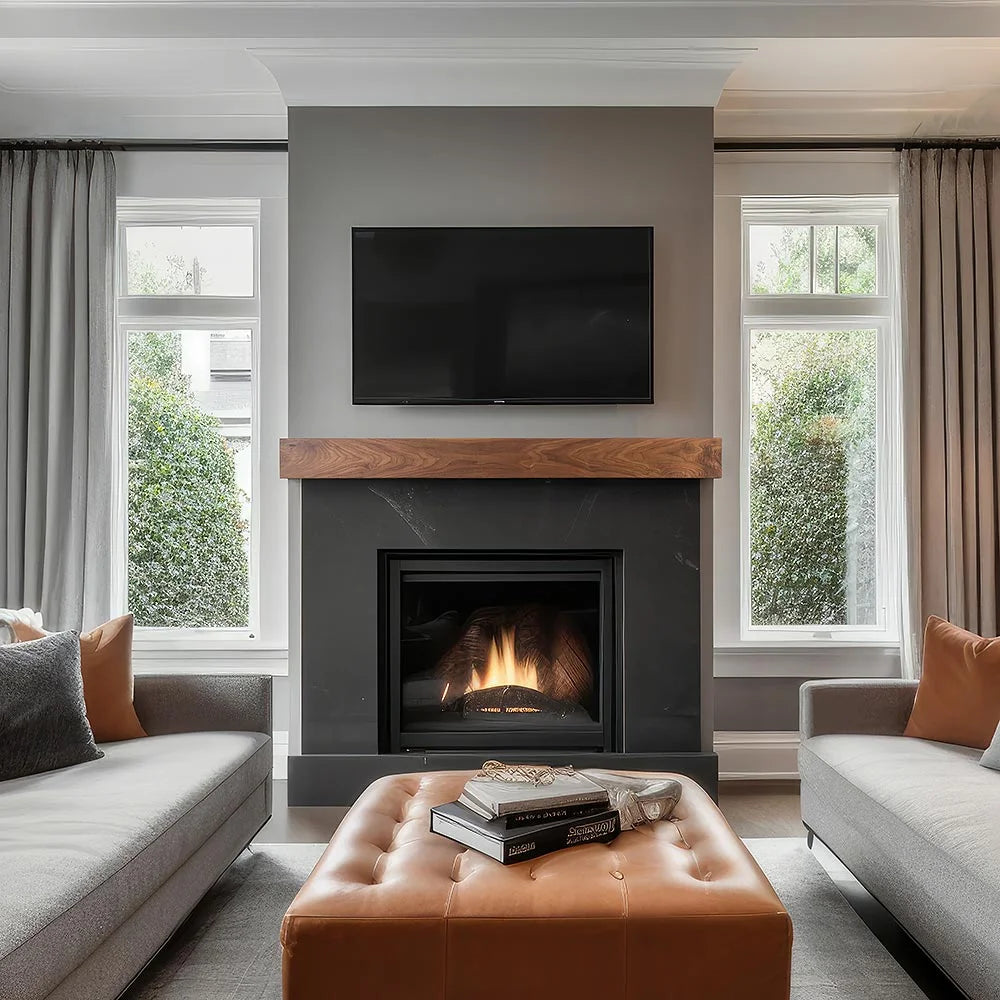72 inch Unfinished Fireplace Mantel Shelf X693