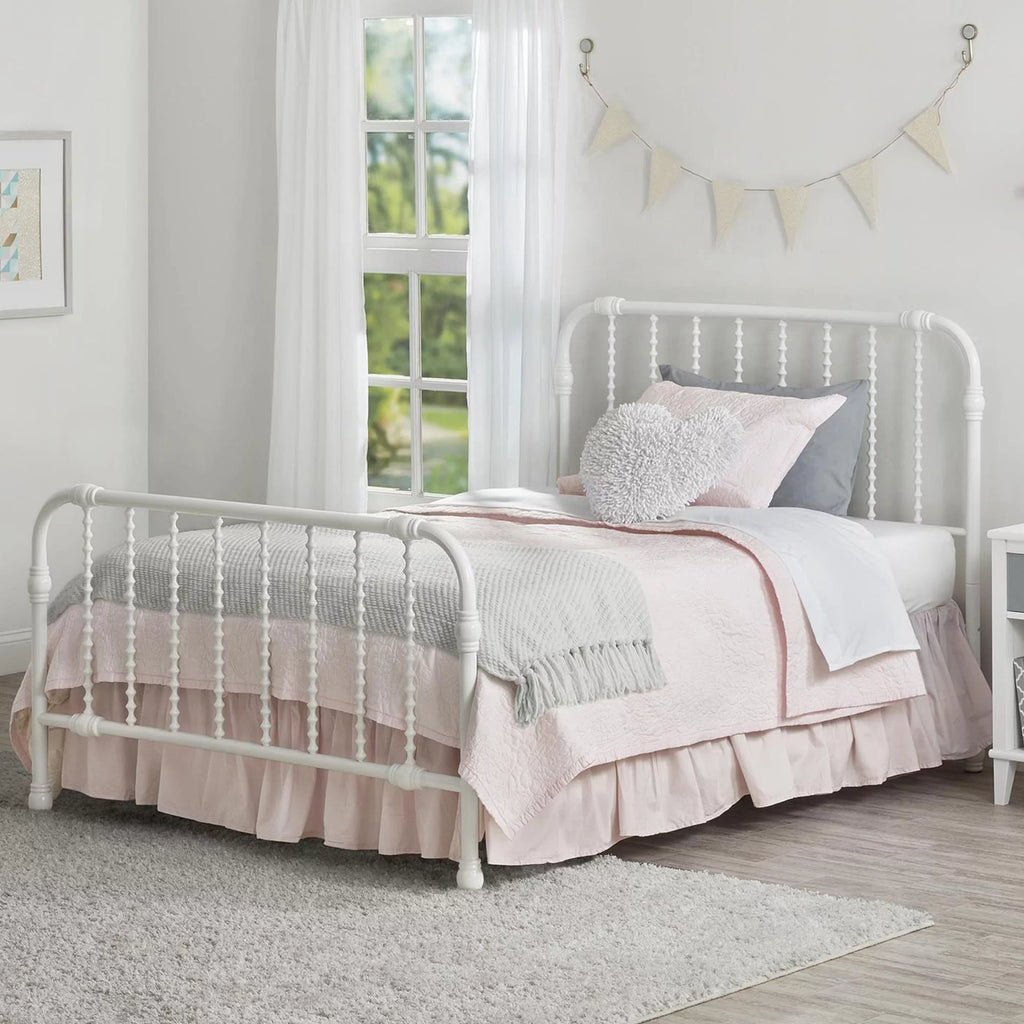 Twin Black Metal Bed O883