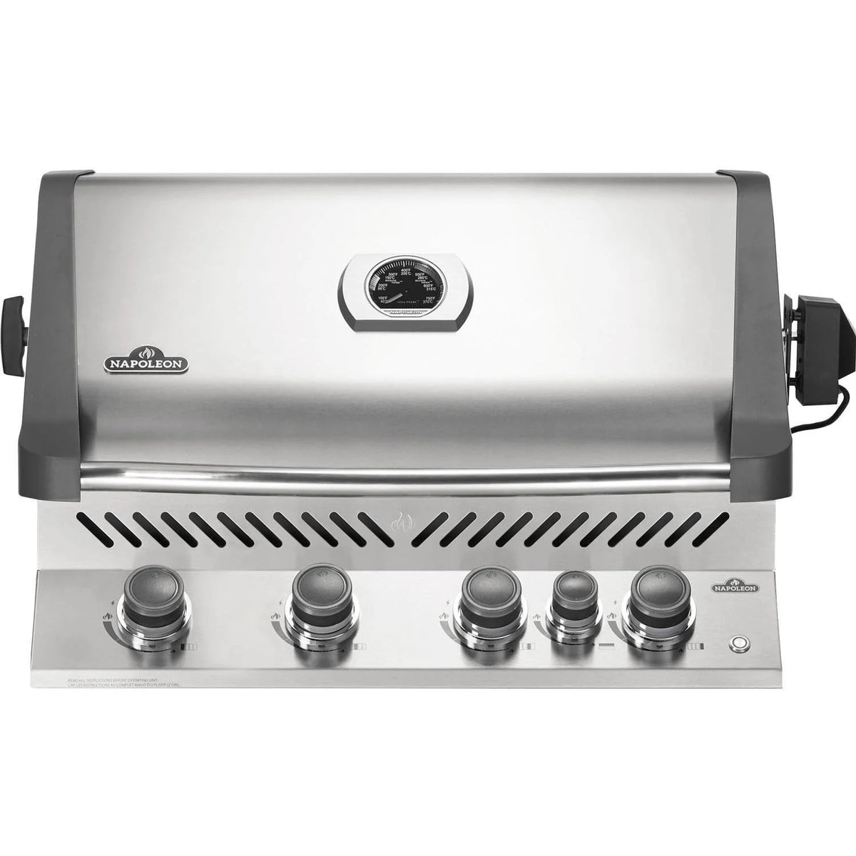 Built-in Propane Gas Grill With Infrared Rear Burner L846