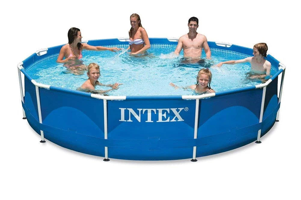 10' x 30 Metal Frame Swimming Pool with Filter Pump Q13337