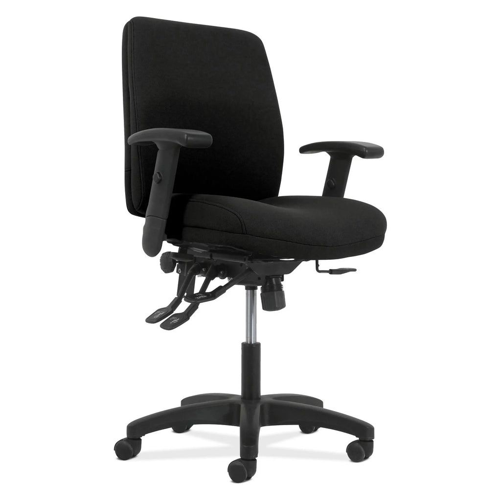 Black Task Chair Y138