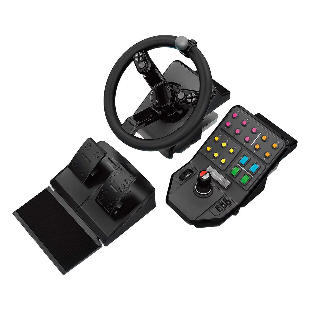 Simulation Wheel, Pedals and Side Panel Control Deck L81575
