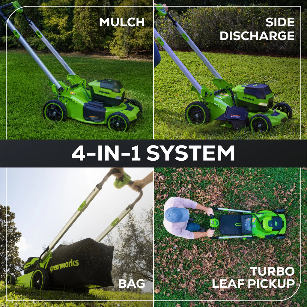 60V 21" Self-Propelled Lawn Mower with 5.0 Ah Batteries & Charger F667