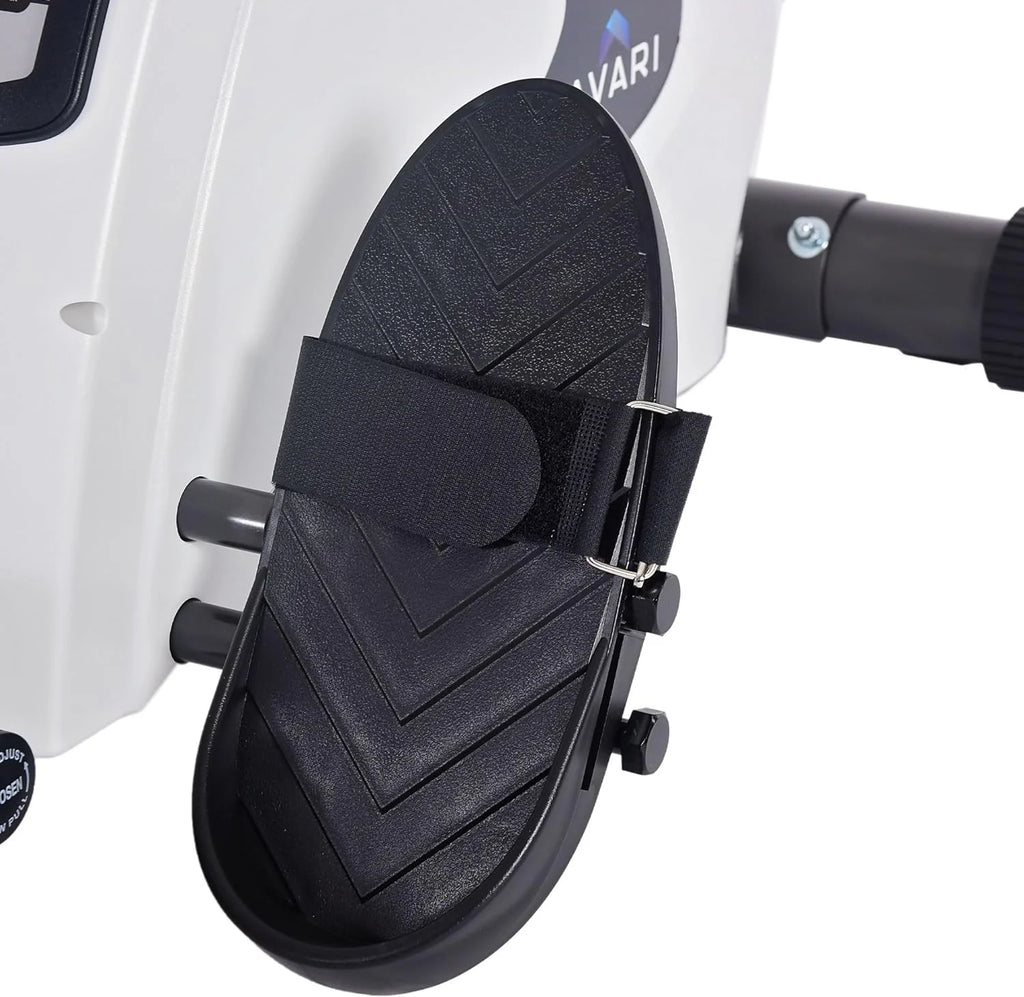White Magnetic Rower Machine C9315
