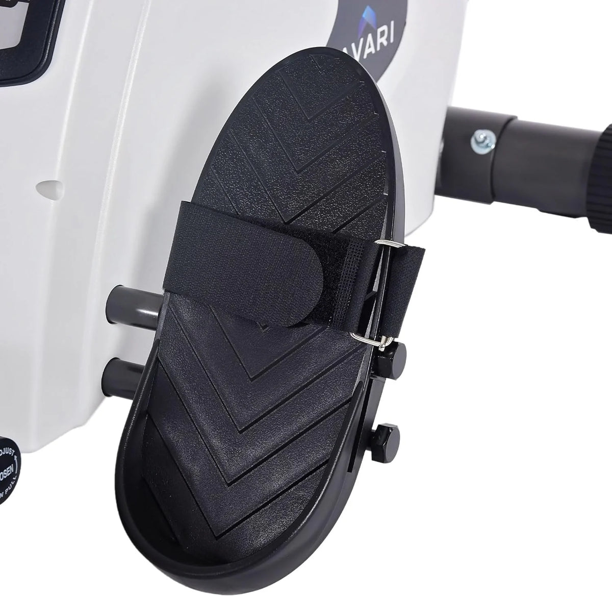 White Magnetic Rower Machine C9315