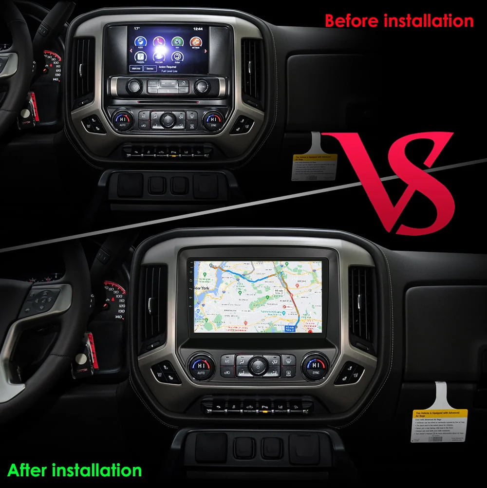 10.1 Touch Screen Android 12 Carplay 32GB Bluetooth GPS Car Stereo Radio Y92911