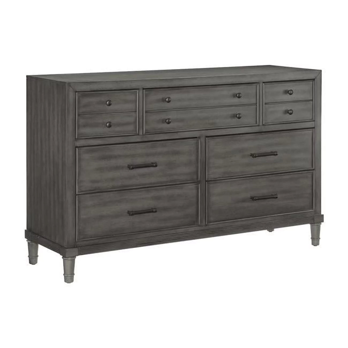 Gray 7 Drawer Dresser B301126