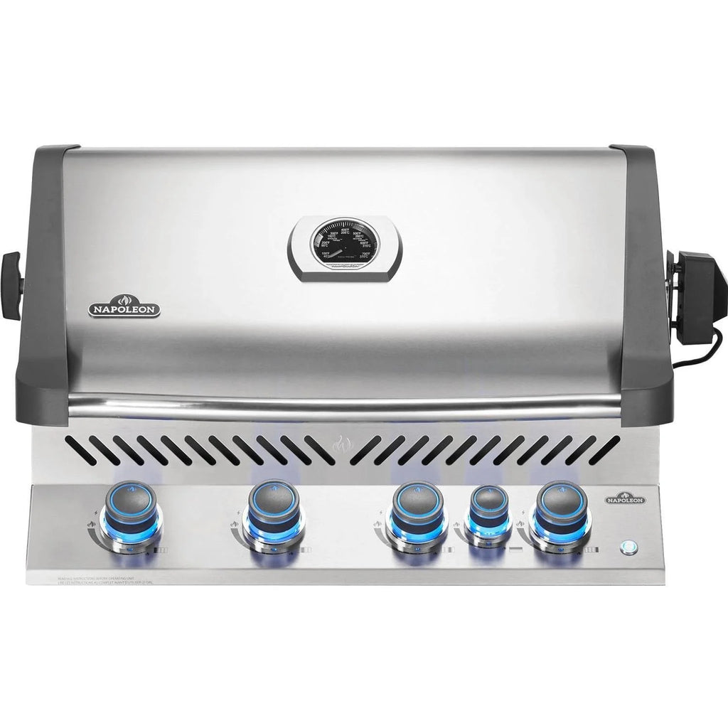 Built-in Propane Gas Grill With Infrared Rear Burner L846