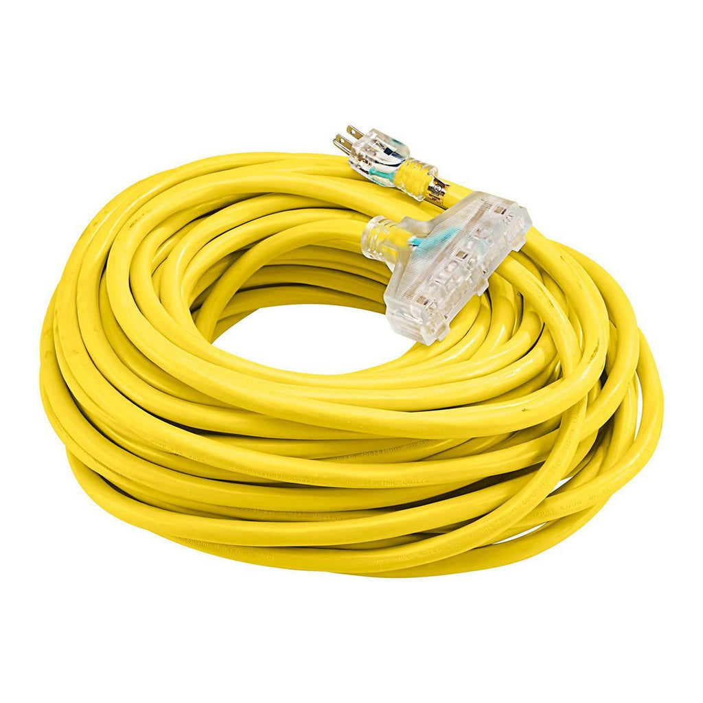 100 ft. 10/3 Gauge Triple-Tap Extension Cord R467