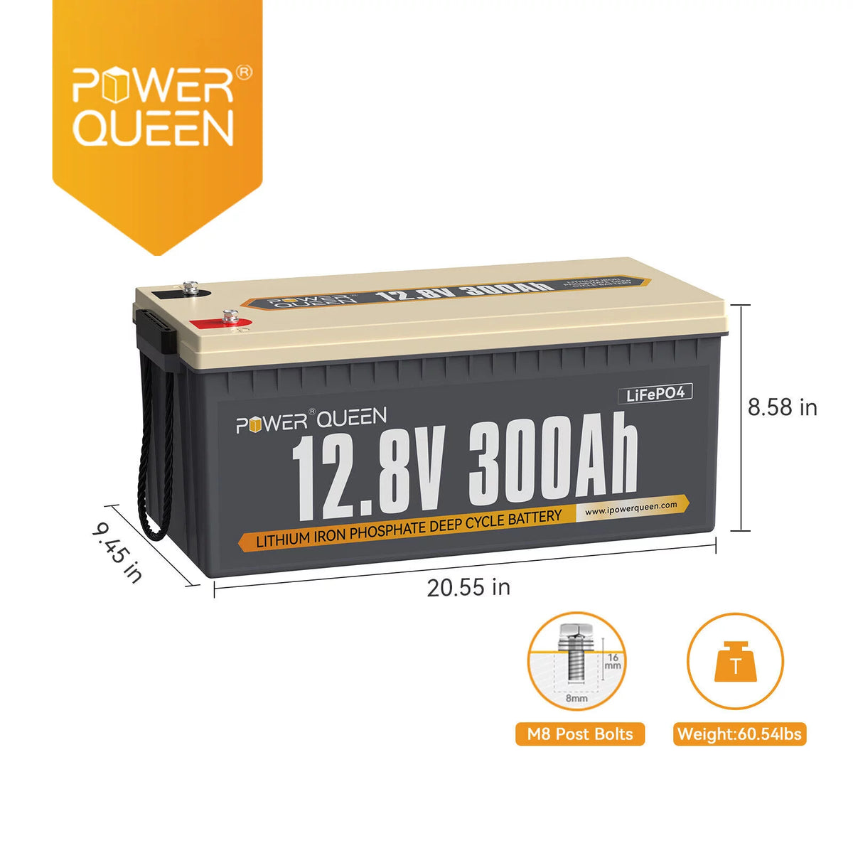 12V 300Ah LiFePO4 Lithium Battery I558079
