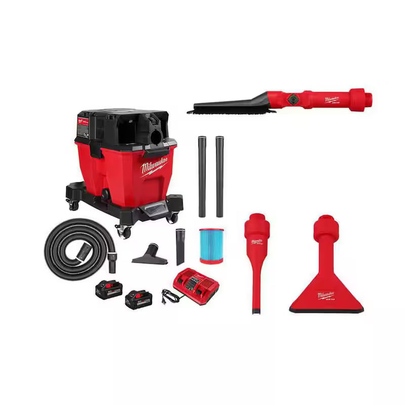 9 Gal. Cordless Wet/Dry Shop Vacuum Kit with Non-Marring Kit C71085