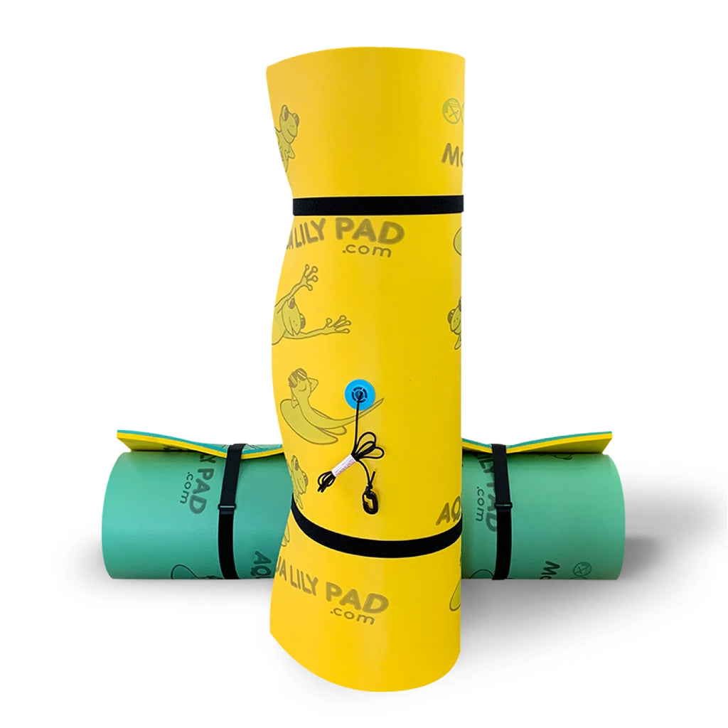 15 Ft Yellow Floating Foam Water Playground T7974