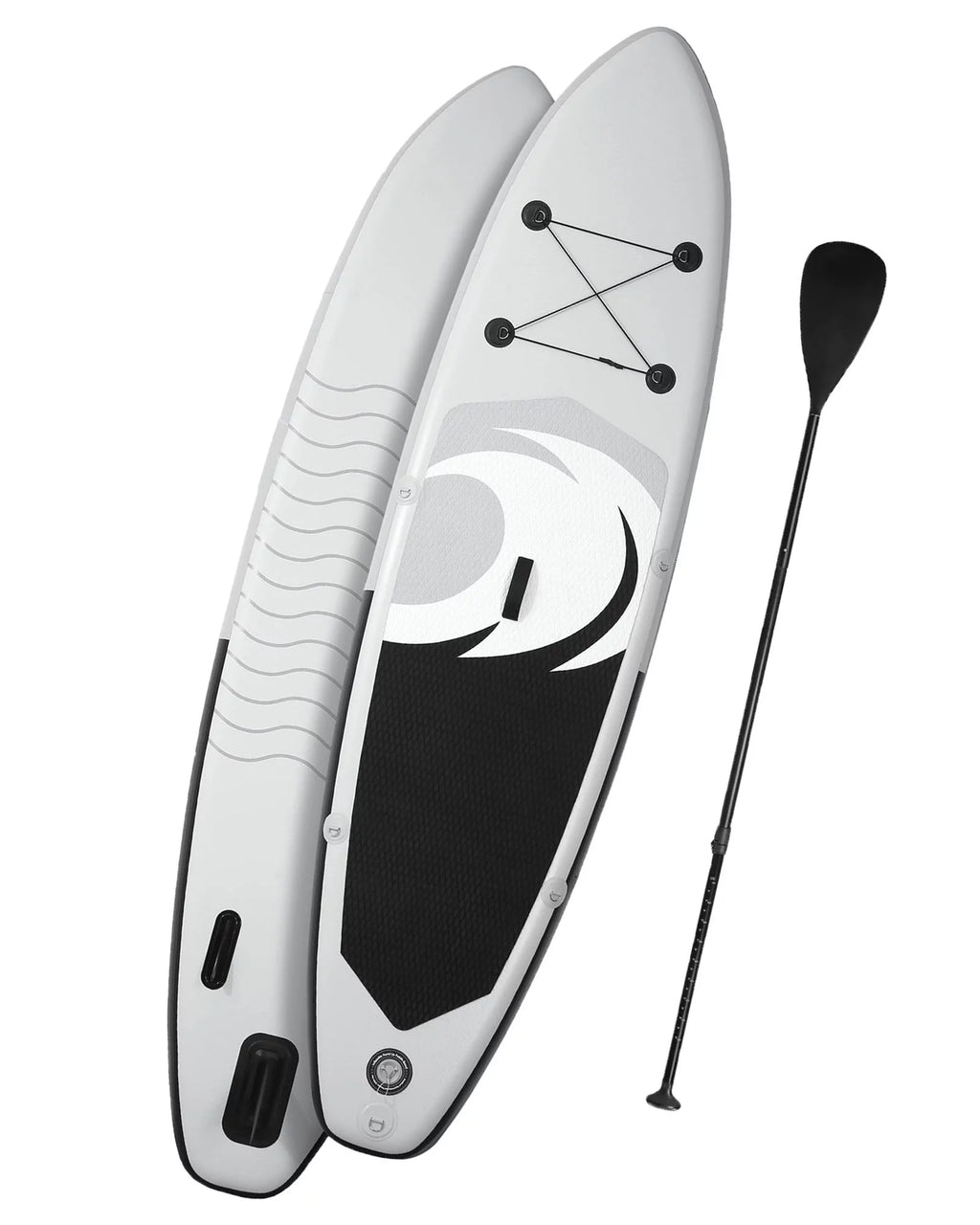 Inflatable Stand up Paddle Board with Triple Action Pump Green D675