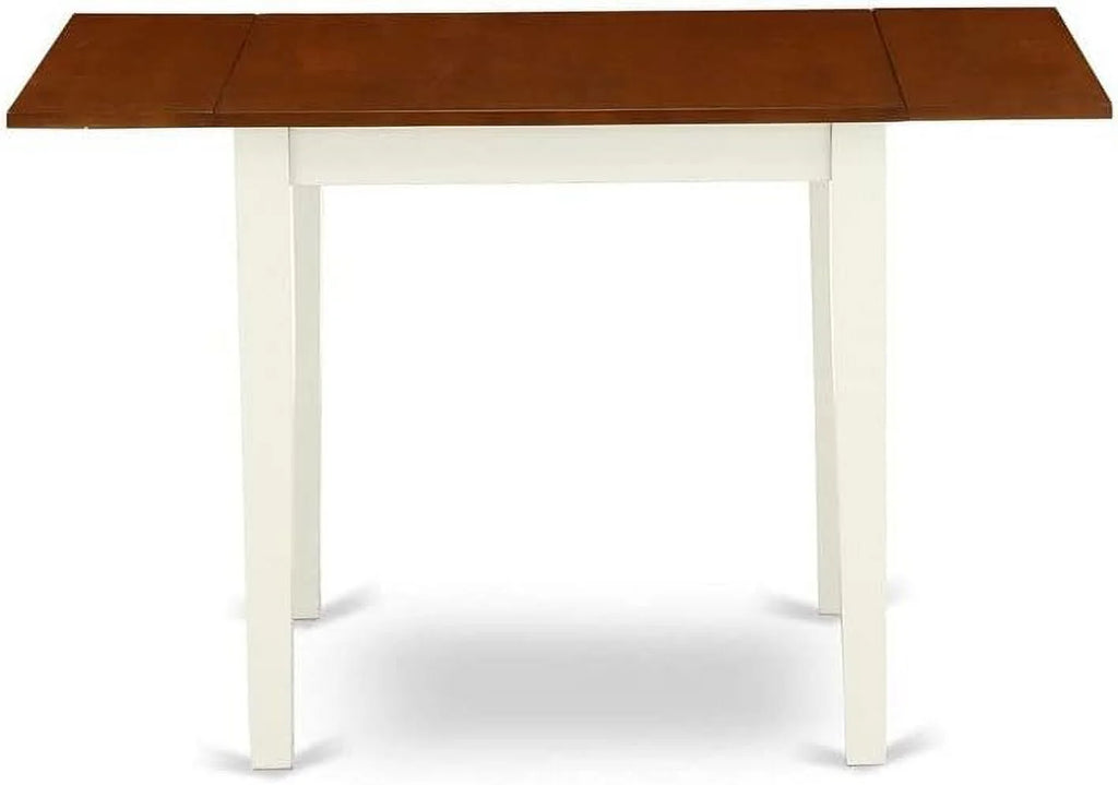 3 Piece Dinette Set with Rectangle Dropleaf Table and 2 Chairs I775