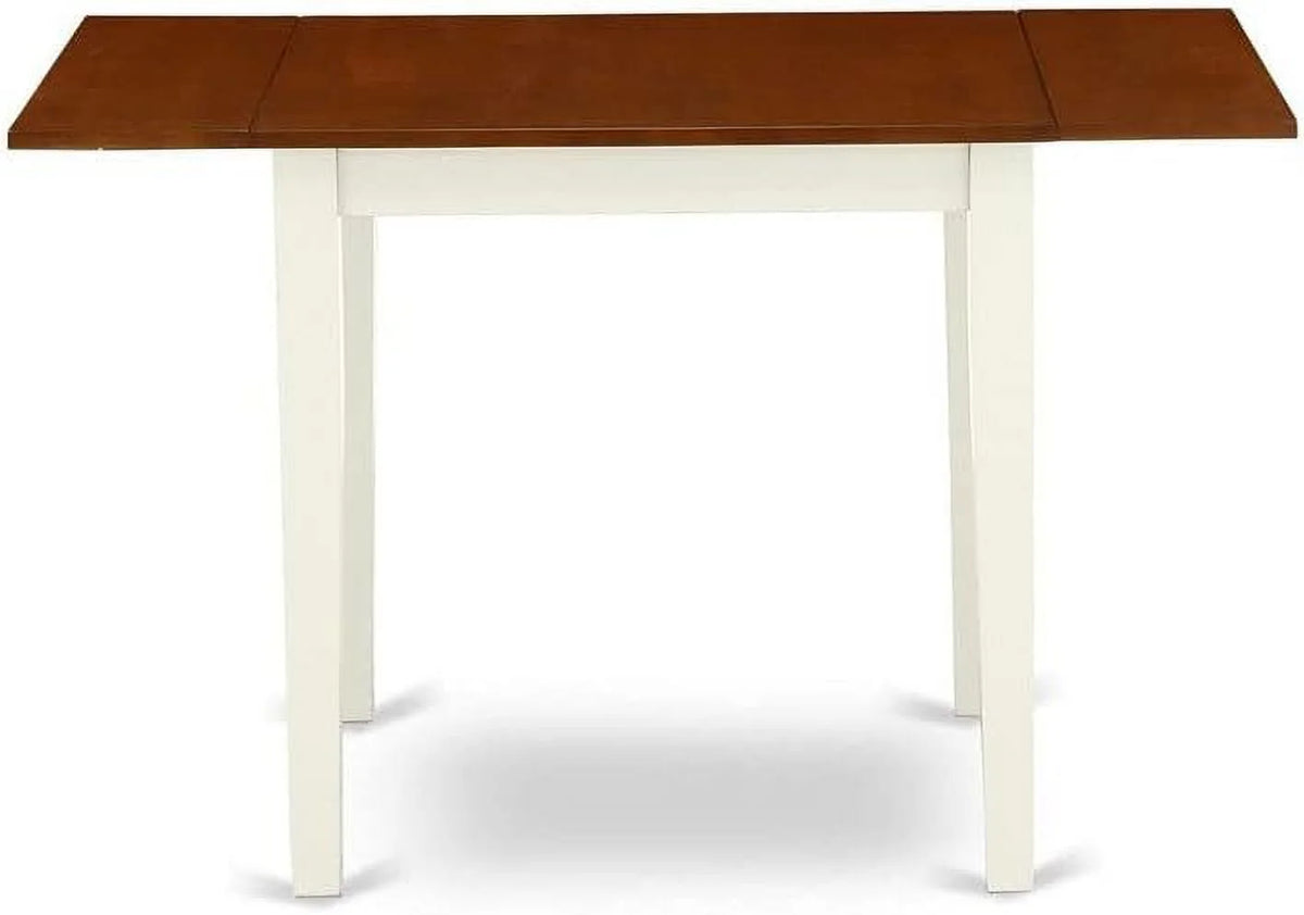 3 Piece Dinette Set with Rectangle Dropleaf Table and 2 Chairs I775