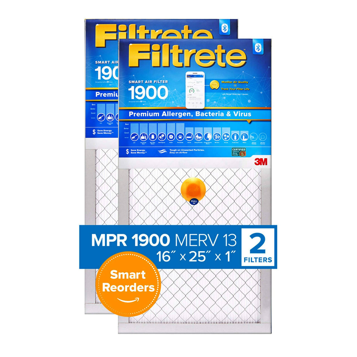 16x25x1 Air Filter 2-Pack Q623637