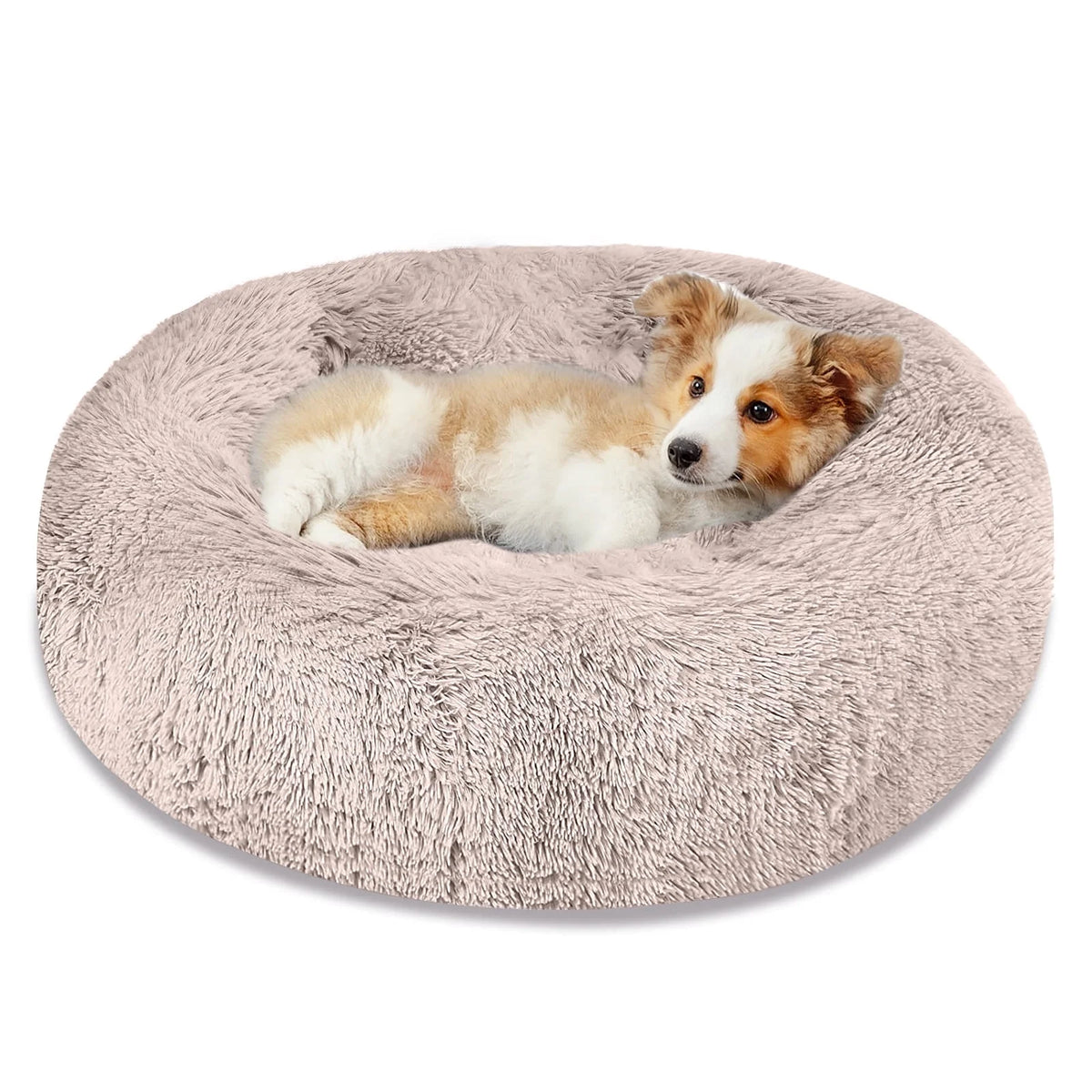 23in Washable Round Dog Bed M53158