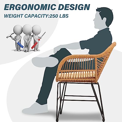 3 Piece Wicker Patio Set X6621