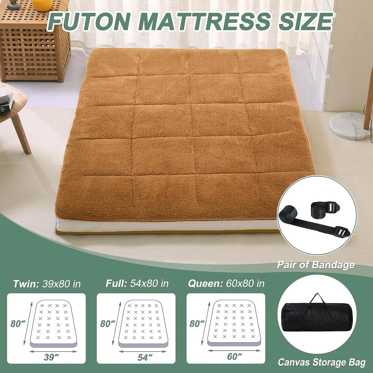 Japanese Floor Futon Mattress B611