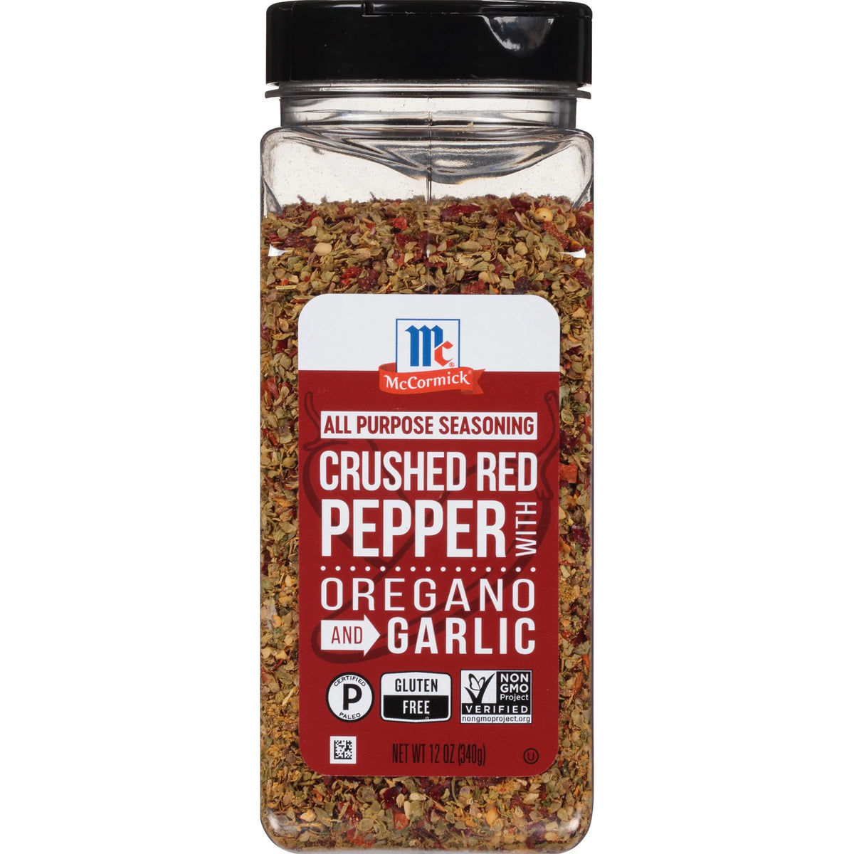 Crushed Red Pepper with Oregano and Garlic Seasoning, 12 oz D224780