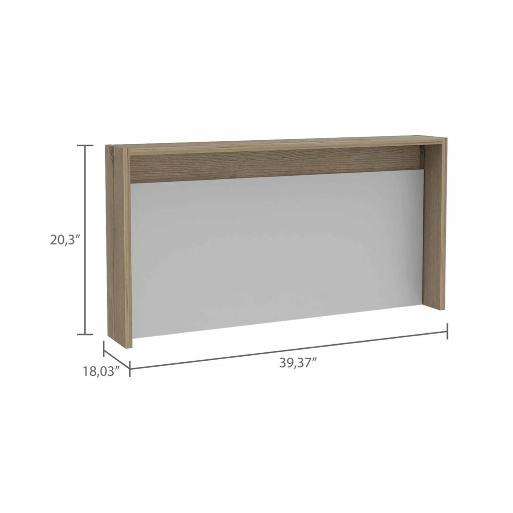 White Natural Folding Floating Desk N971472