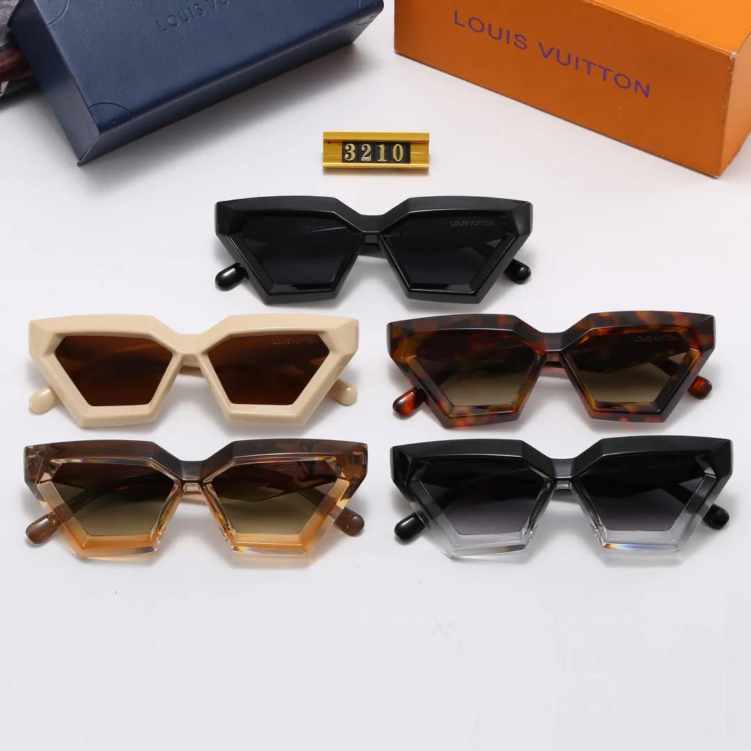 Cat-Eye Polarized Sunglasses F4417