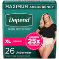 Large Blush Disposable Incontinence Underwear 72 Count H7292
