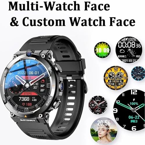 4g Sim Card Smartwatch with 1.39" Round Screen D44611