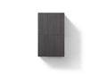 14 Wide by 24 High Linen Side Cabinet With One Door in Gray Oak Finish W3303