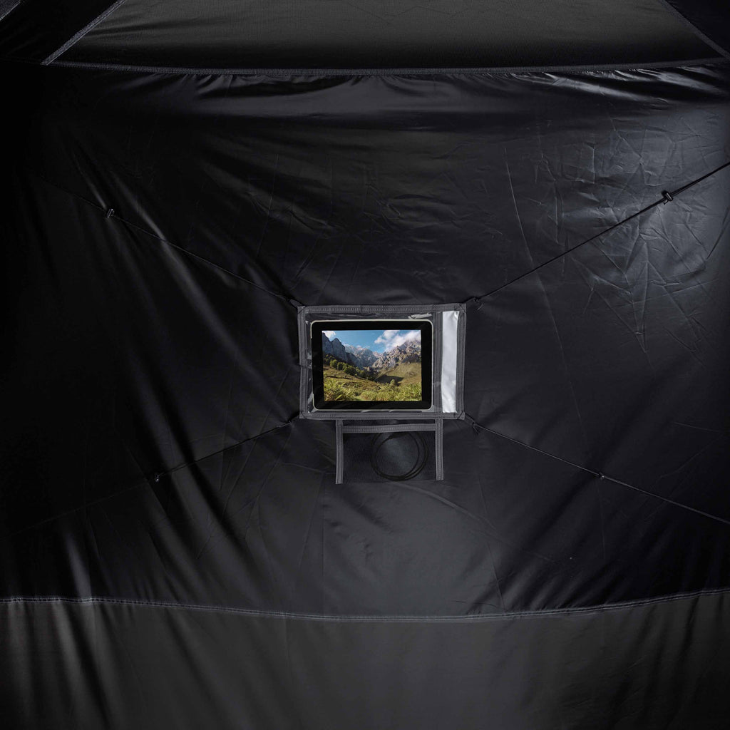 6-Person Instant Cabin Tent with LED Lighted Poles J30628