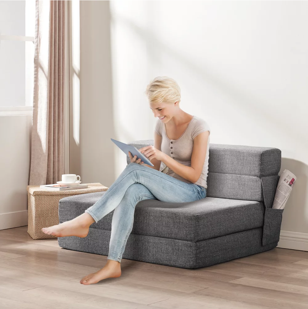 Adjustable Memory Foam Folding Sofa Bed I6277