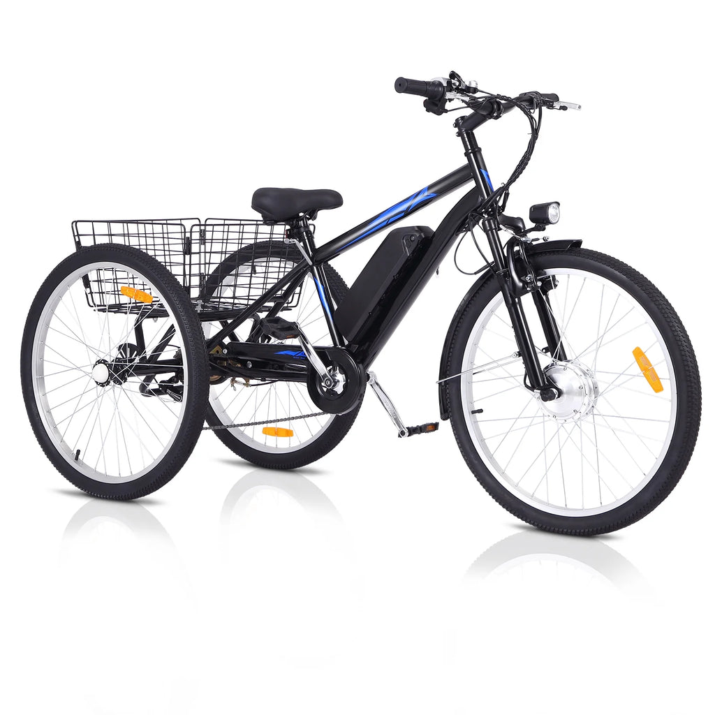 7-Speed Electric Trike with Basket I5804