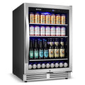 24 inch 140 Can Beverage Refrigerator Cooler L908375