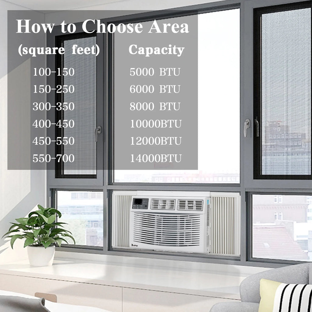 12000BTU Window Air Conditioner with Remote Control N3243